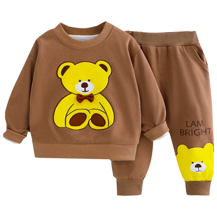 The Perfect Baby Outfit: Baby Round Neck Two-Piece Outfit Set