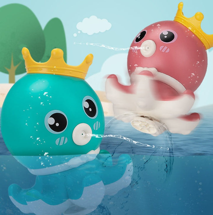 Magic Rotating Baby Bath Water Spray Toy: Making Bath Time Fun