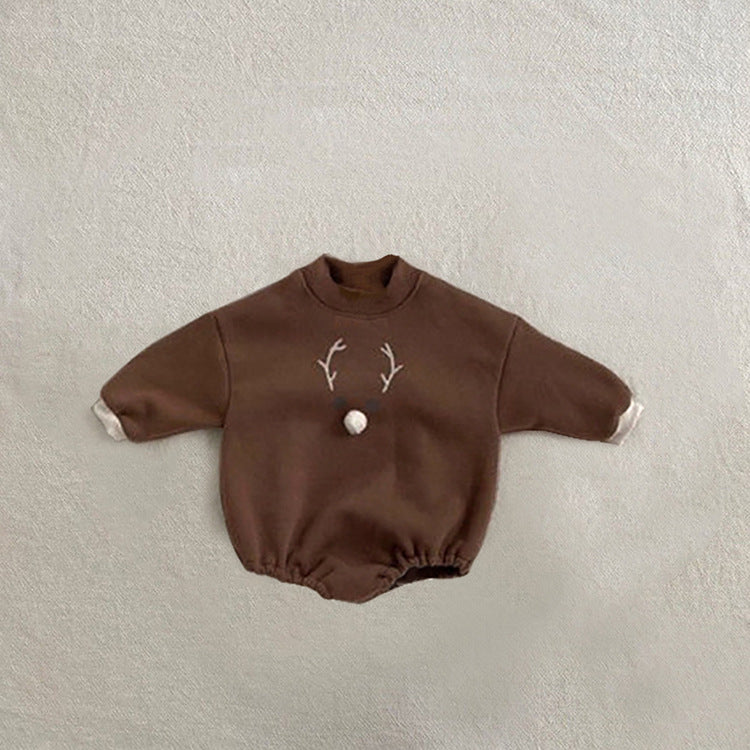 Christmas Baby Romper Winter Outfit