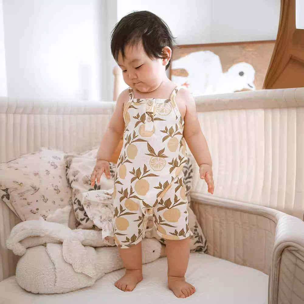 Baby Waffle Jumpsuit Going Out Clothes