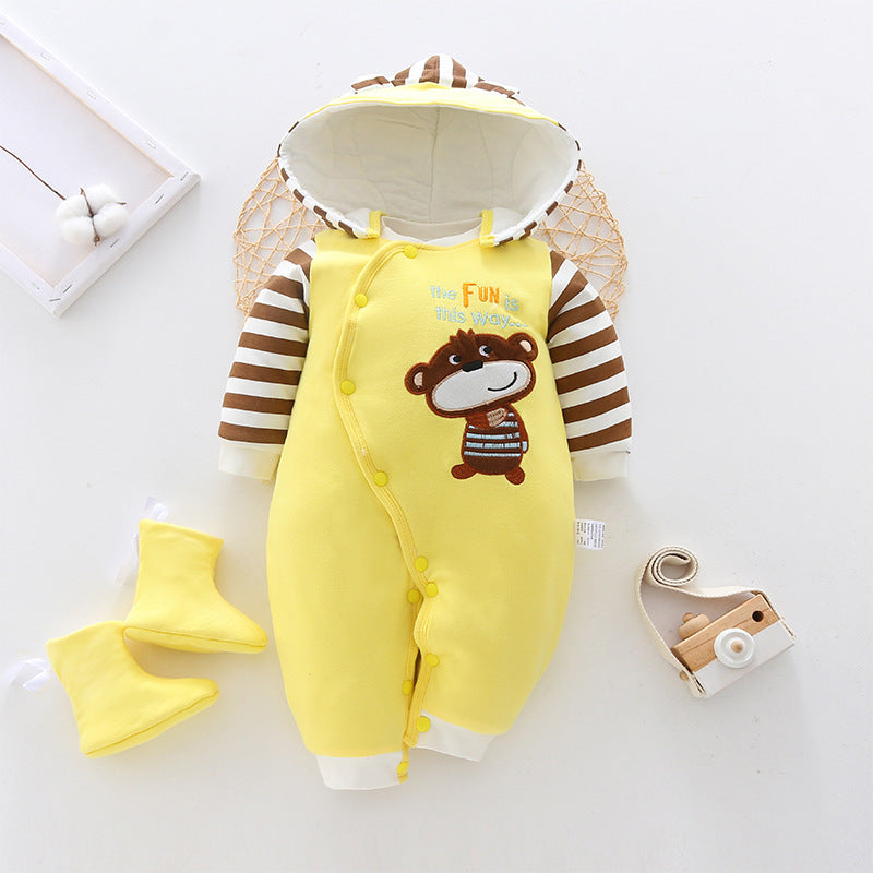 Baby Autumn Winter Thickened Onesies