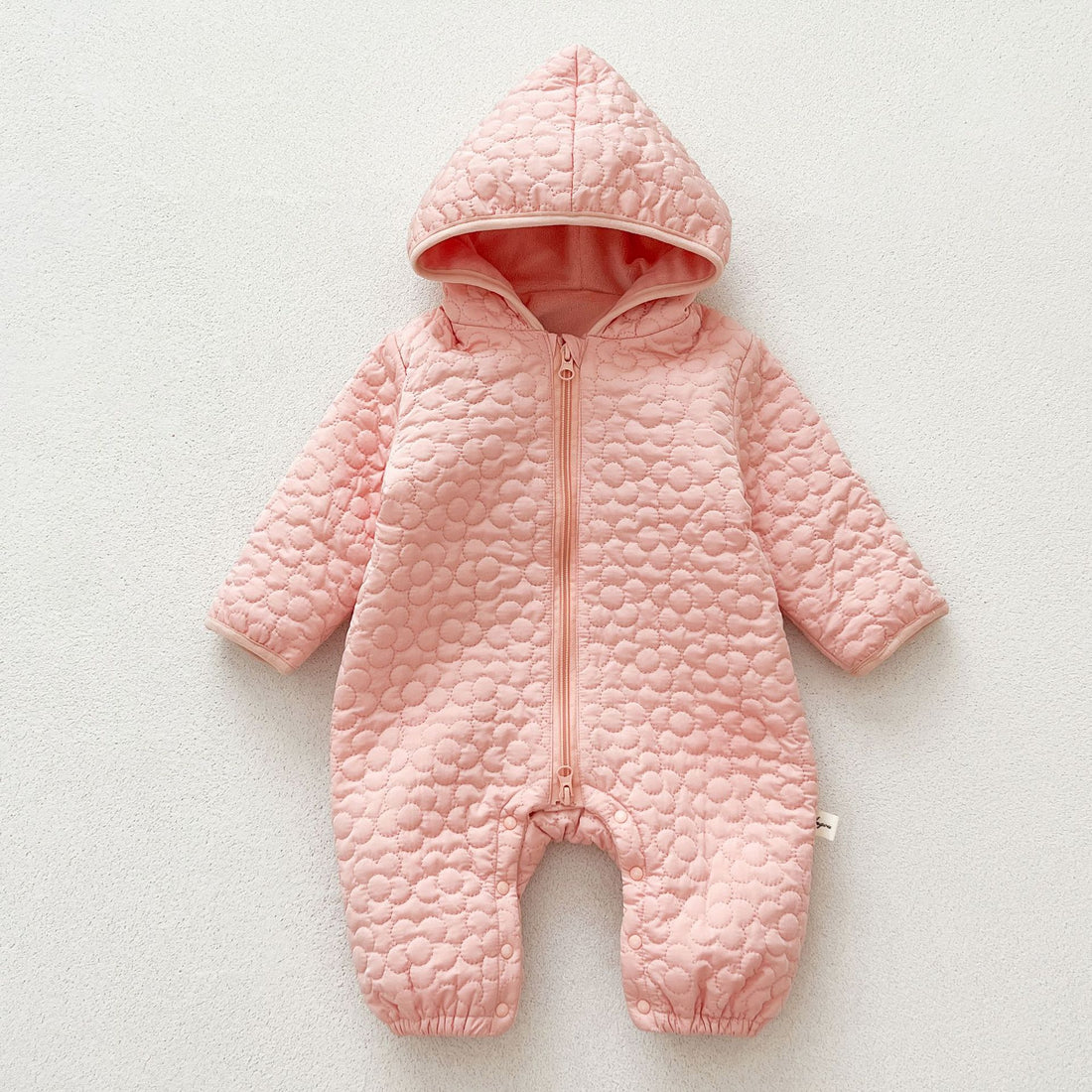 Baby Quilted Winter Warm Romper Outerwear