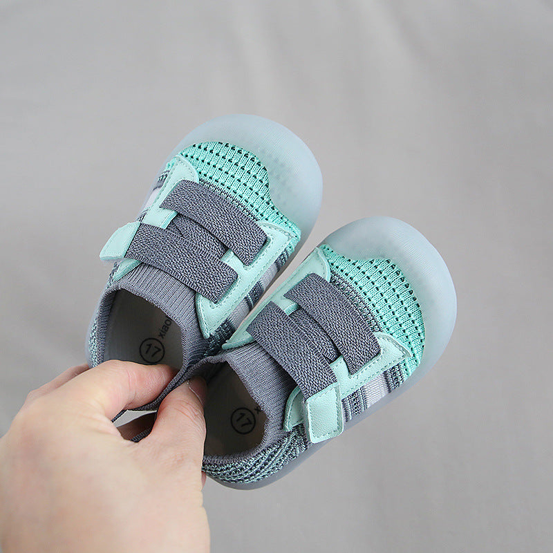 Baby Jelly Bottom Velcro Toddler Shoes