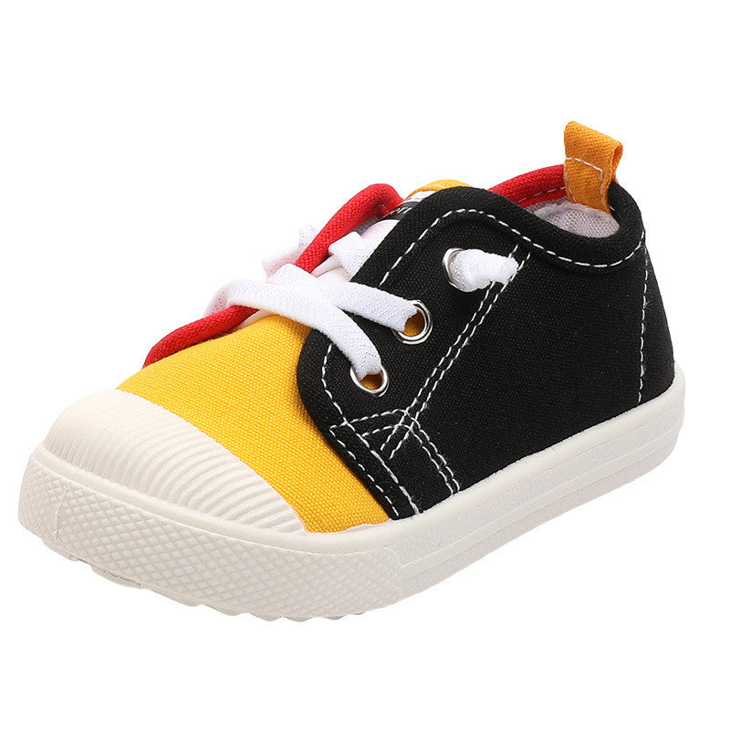 Children Canvas Indoor Cloth Shoes