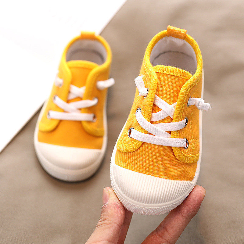 Children Canvas Indoor Cloth Shoes