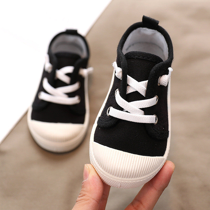 Children Canvas Indoor Cloth Shoes