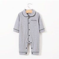 Baby Solid Color Pajamas Onesies Kids Clothes