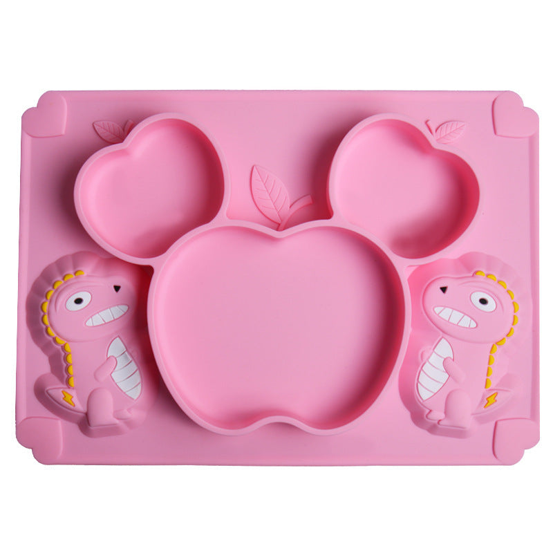 Baby Silicone Training Spoon Cartoon Feeding Spoon