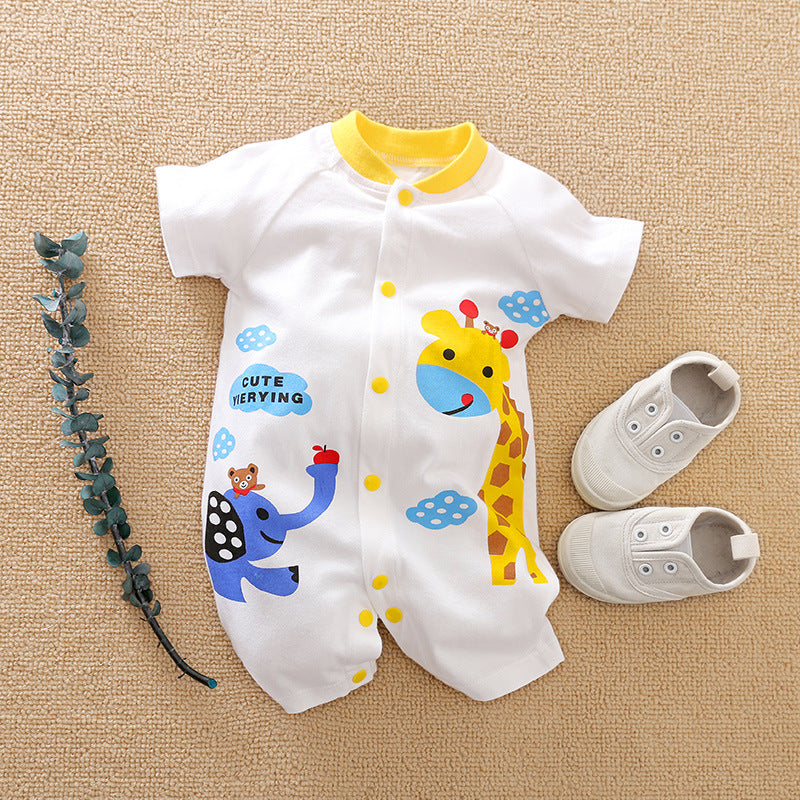 Baby Short Sleeve Casual Onesies