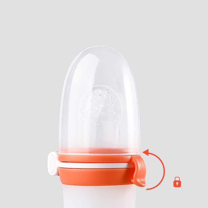 Baby Silicone Squeeze Feeding Bottle Bowl Tool