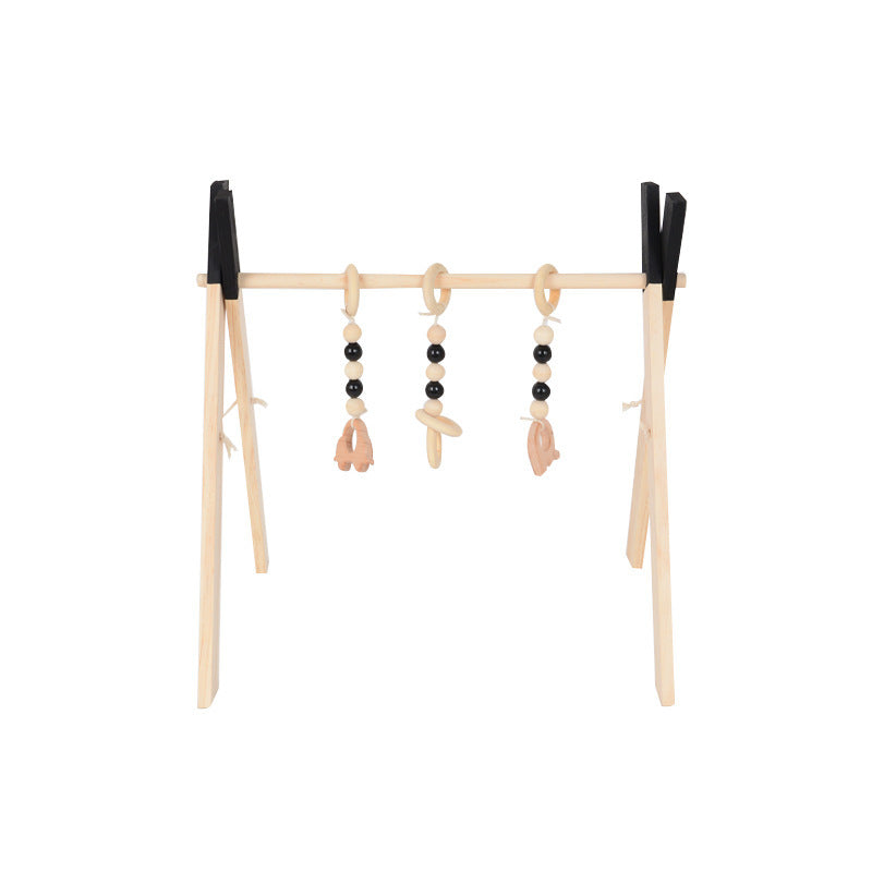 Wooden Baby Fitness Frame Educational Toy Gym
