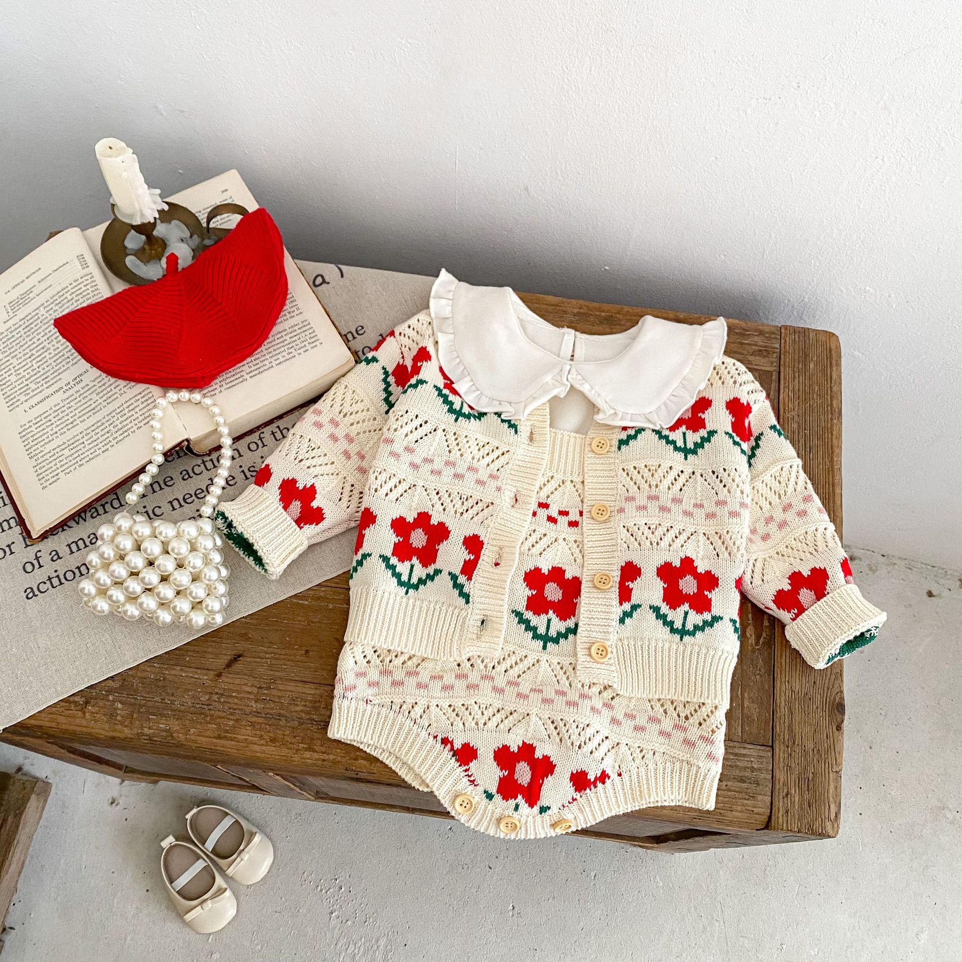 Baby Girl Autumn Sweater Cardigan Clothes