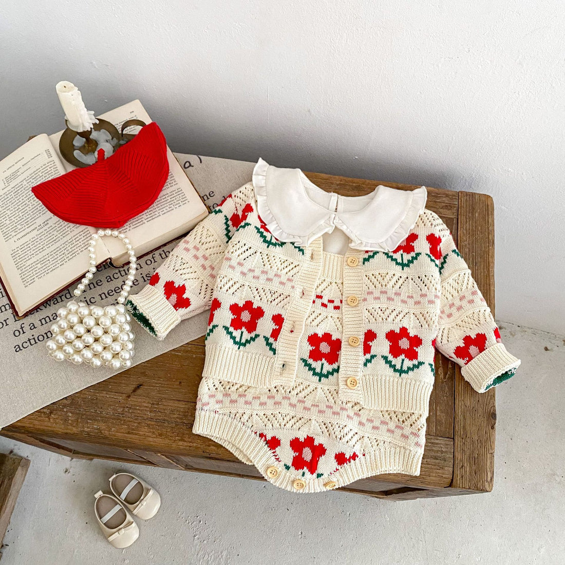 Baby Girl Autumn Sweater Cardigan Clothes