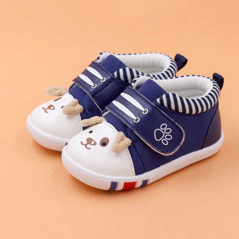 Baby Cartoon Non-Slip Toe Cap Toddler Shoes