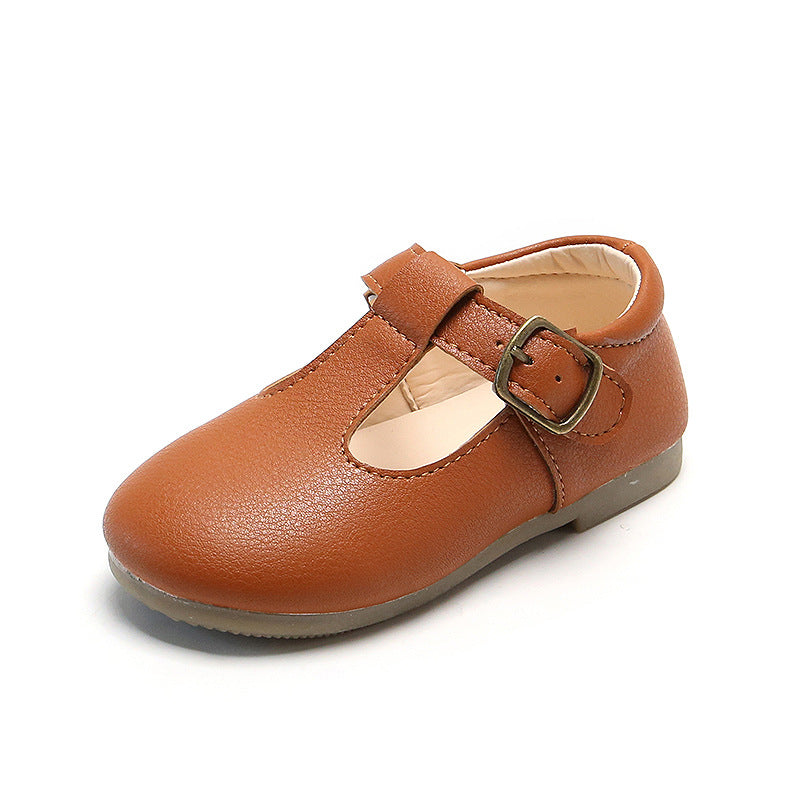 Children Pea Shoes Versatile Baby Single Shoes