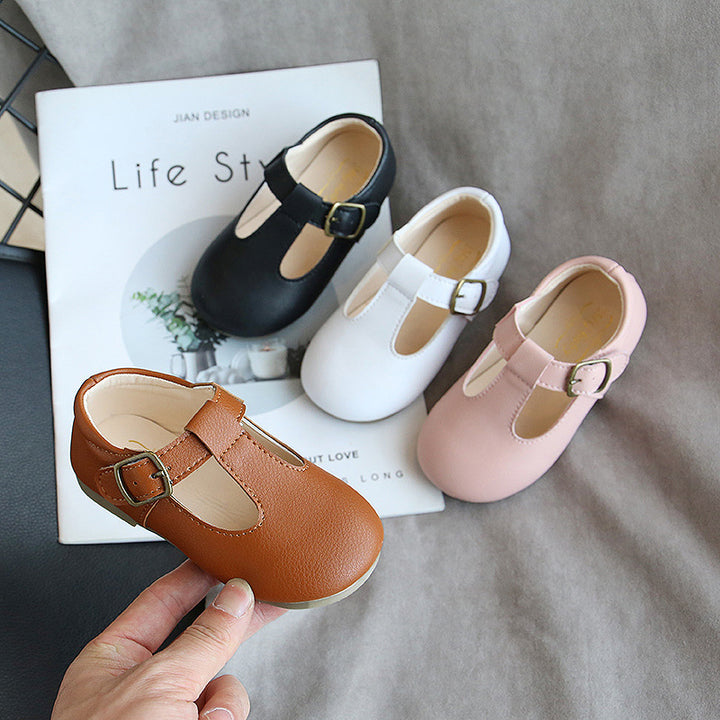 Children Pea Shoes Versatile Baby Single Shoes