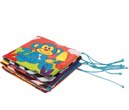 Baby Cloth Book Colorful Bed Bumper Educational Toy