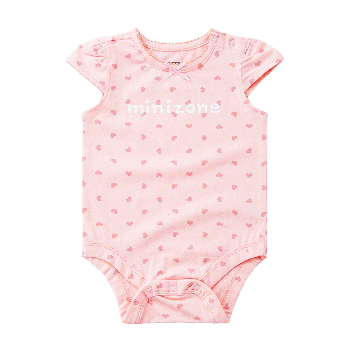 Short Sleeve Baby Girl Romper Onesie