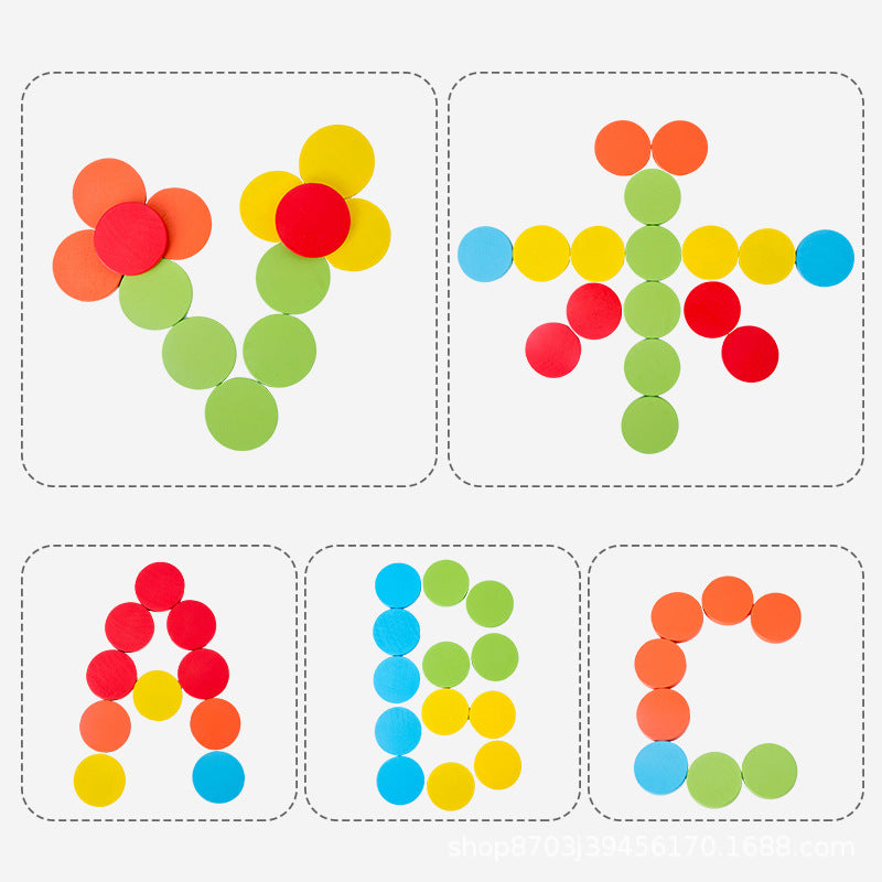 Baby Color Sorting Cups Educational Toy