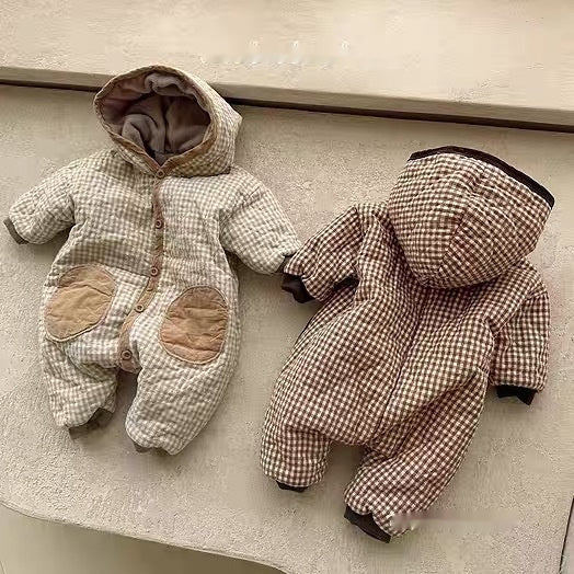 Baby Cotton Padded Jumpsuit Romper