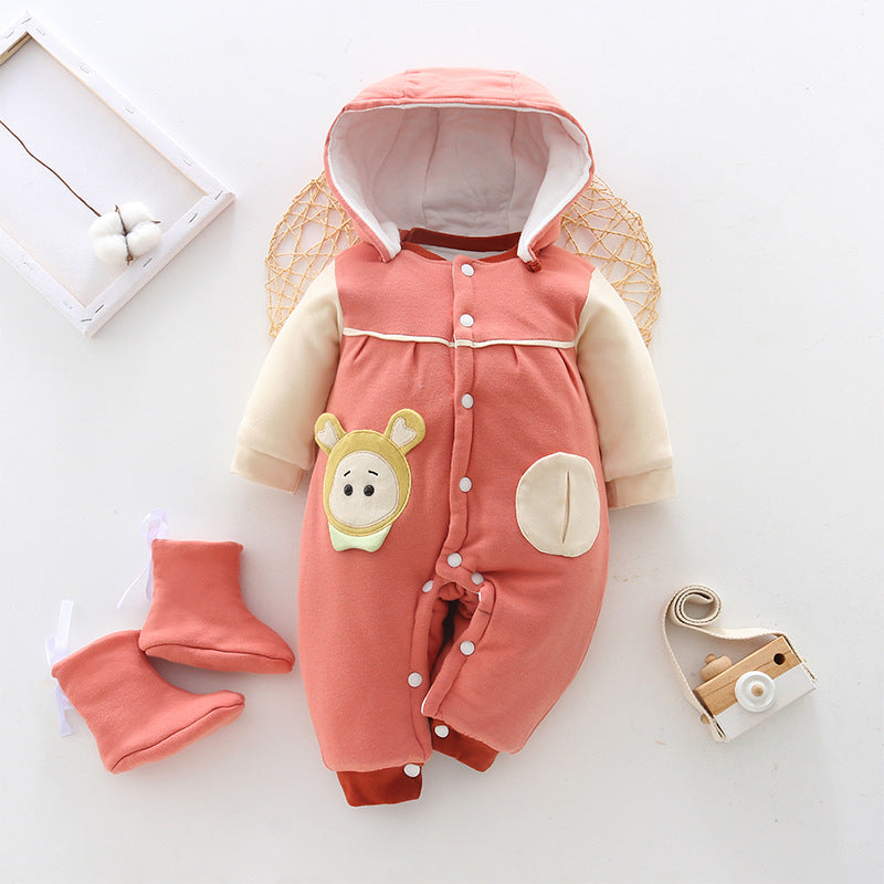 Baby Autumn Winter Thickened Onesies