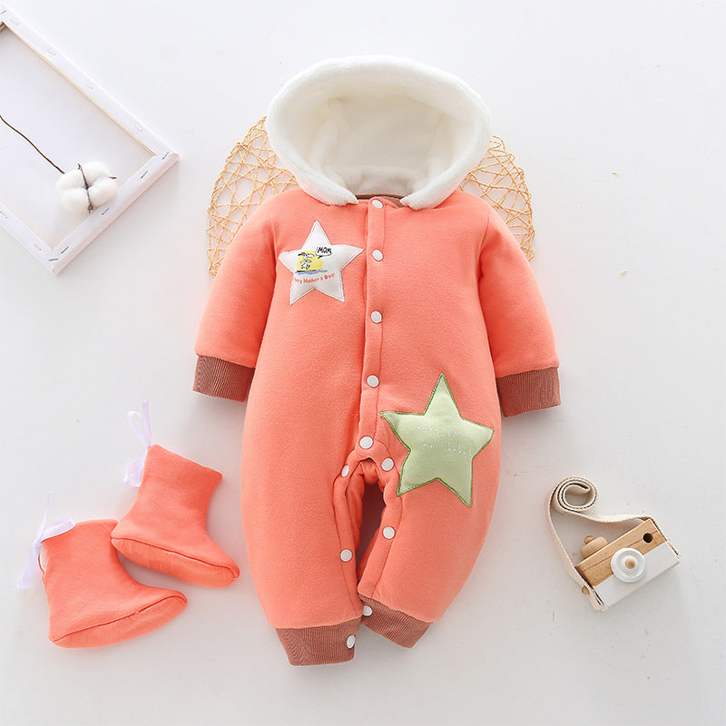 Baby Autumn Winter Thickened Onesies