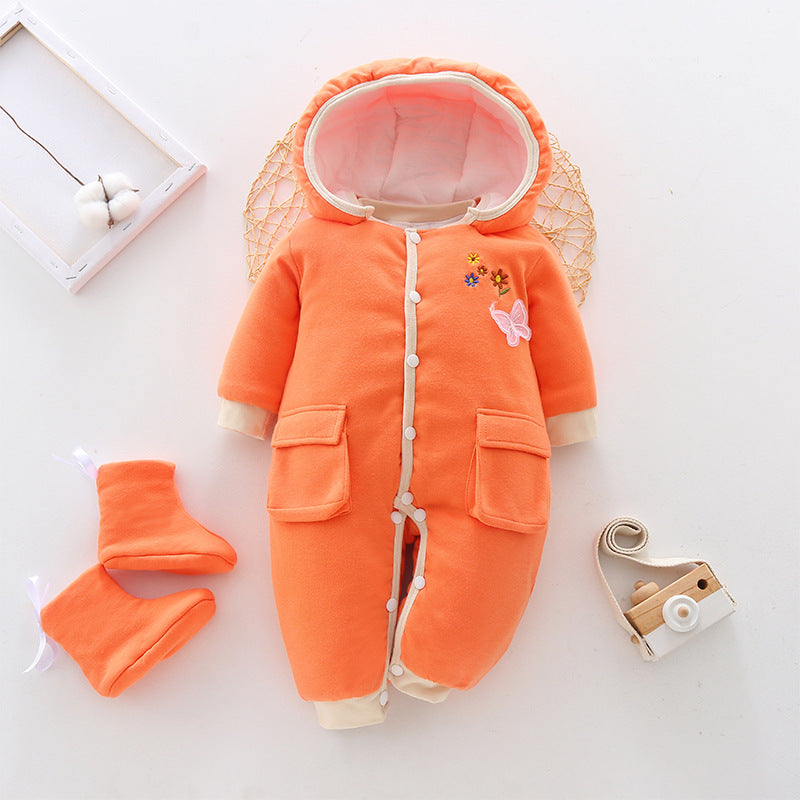 Baby Autumn Winter Thickened Onesies