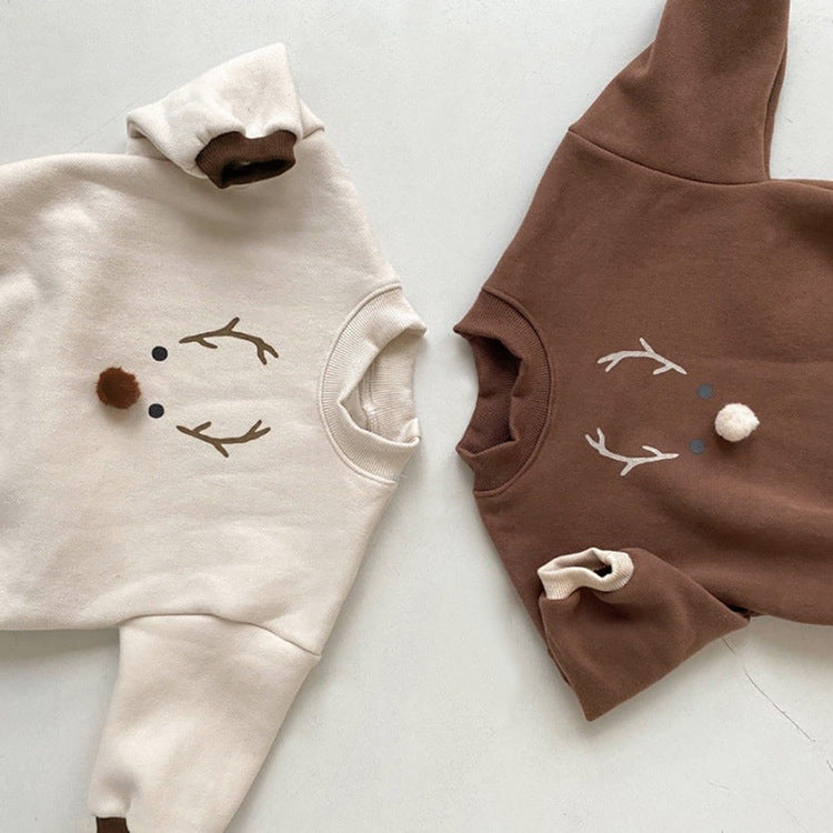 Christmas Baby Romper Winter Outfit