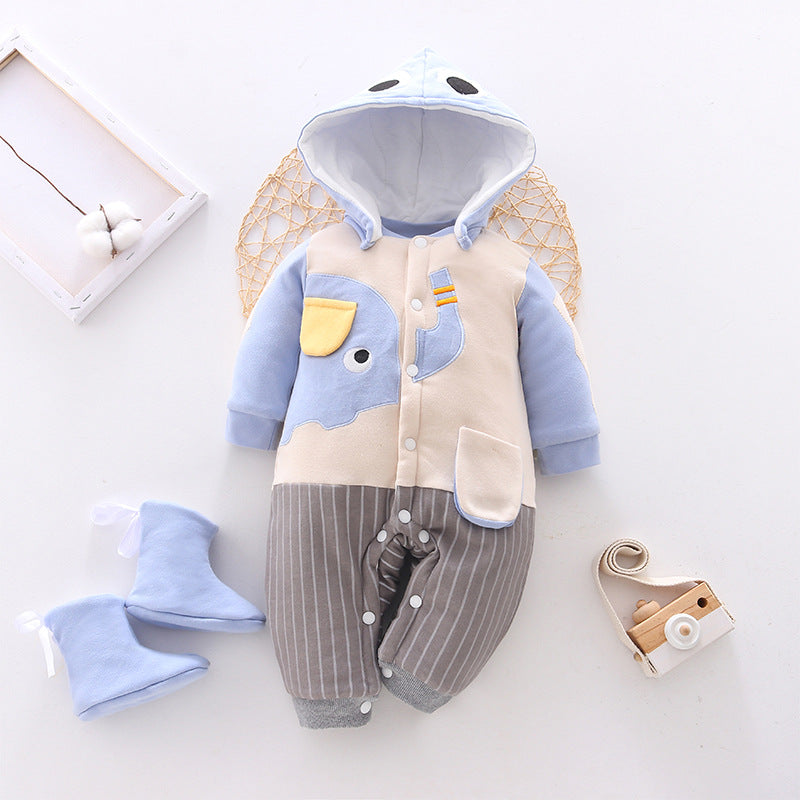 Baby Autumn Winter Thickened Onesies