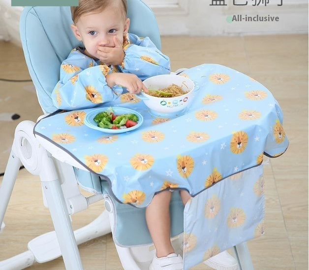 Baby Feeding Bib Apron Cover Gown