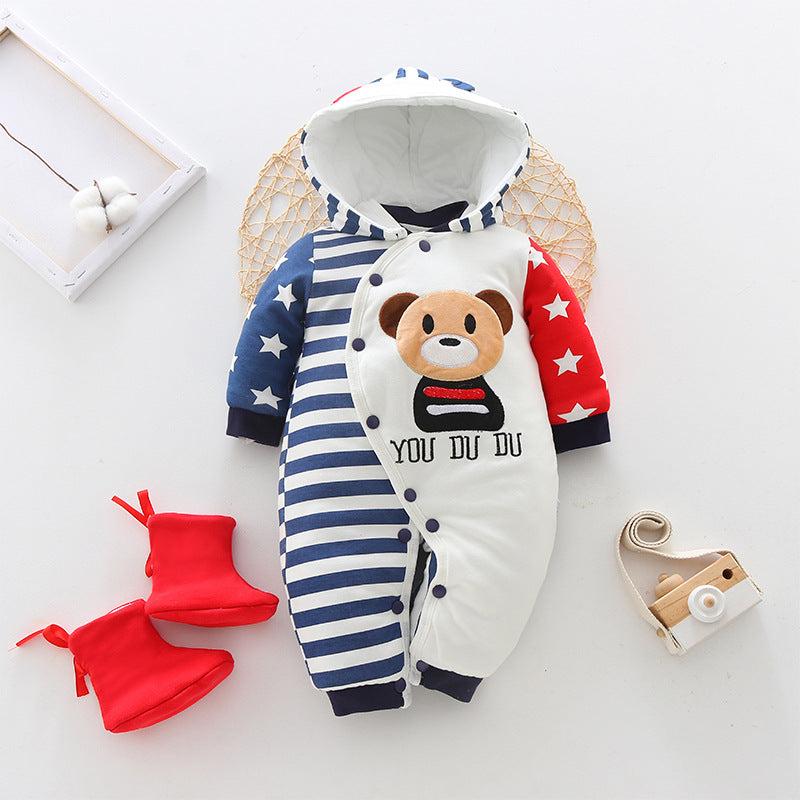 Baby Autumn Winter Thickened Onesies
