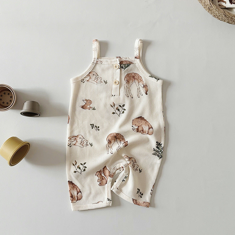 Baby Waffle Jumpsuit Going Out Clothes