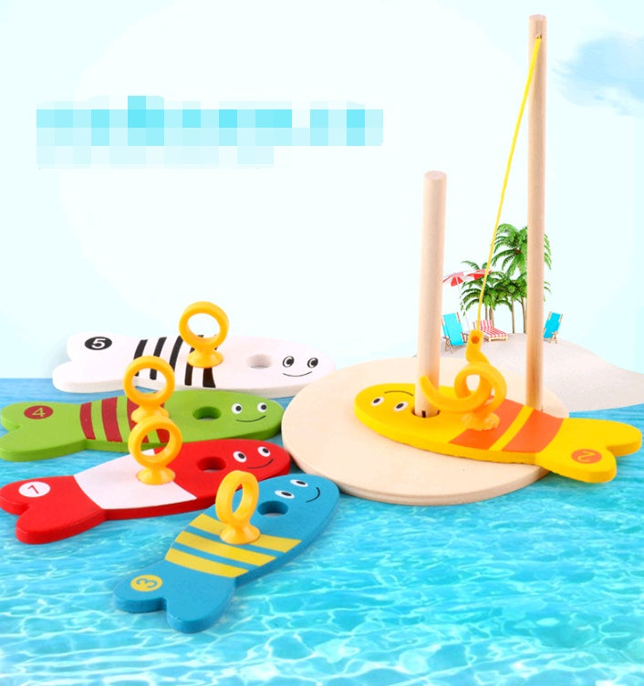 Wooden Fishing Educational Toy For Early Childhood