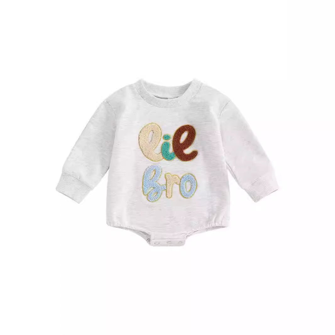 Baby Boy Autumn Sweatshirt Romper Clothes