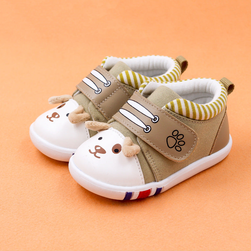 Baby Cartoon Non-Slip Toe Cap Toddler Shoes