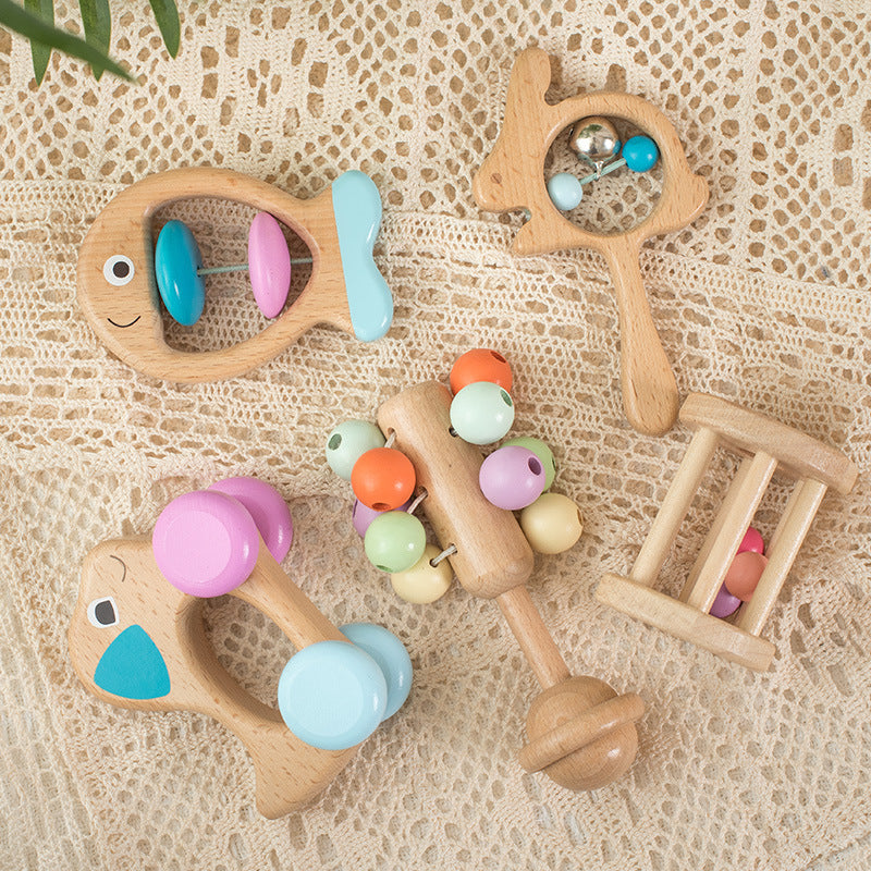Newborn Baby Beech Educational Toy