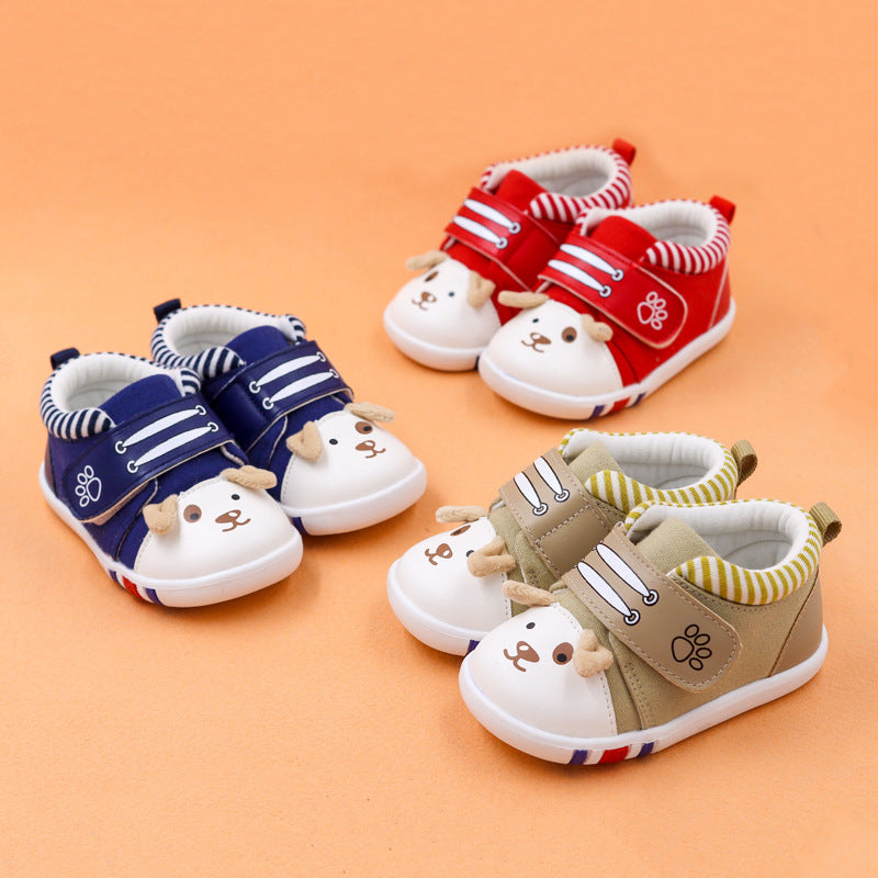 Baby Cartoon Non-Slip Toe Cap Toddler Shoes