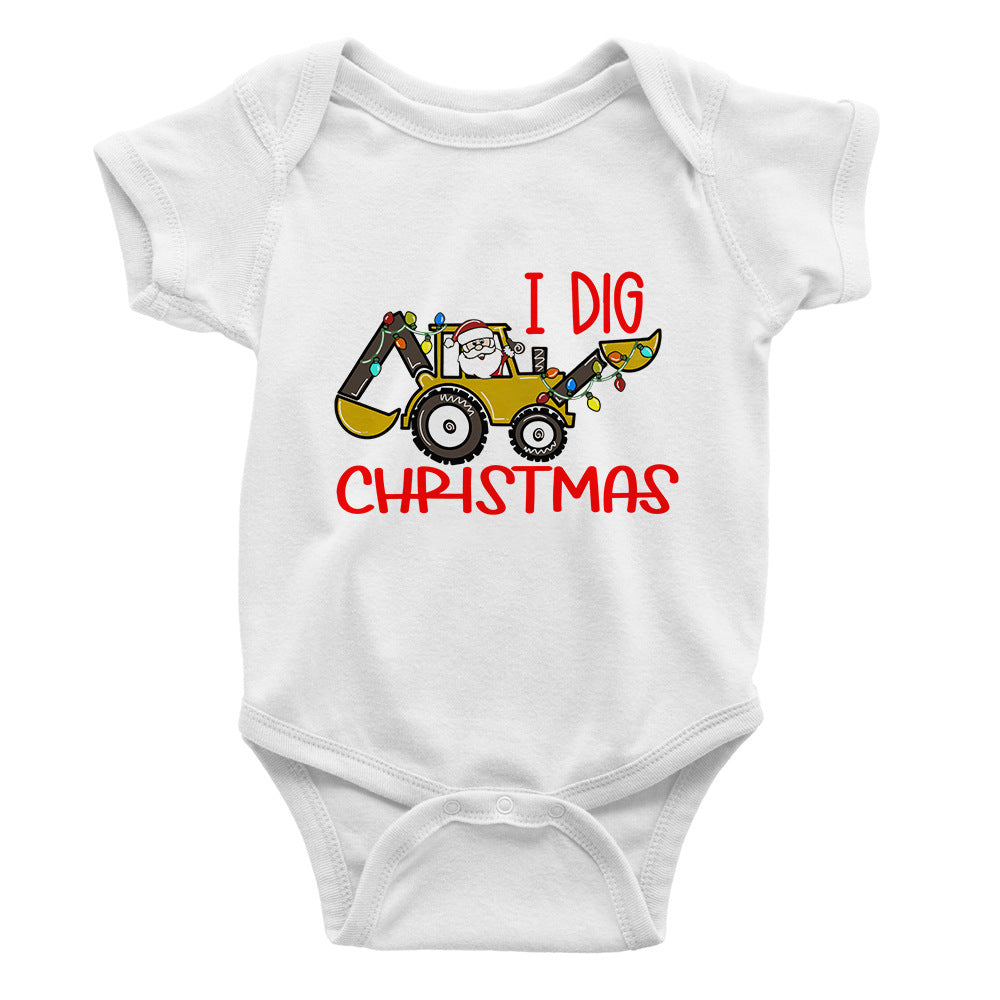 Short Sleeve Cotton Baby Romper Coat