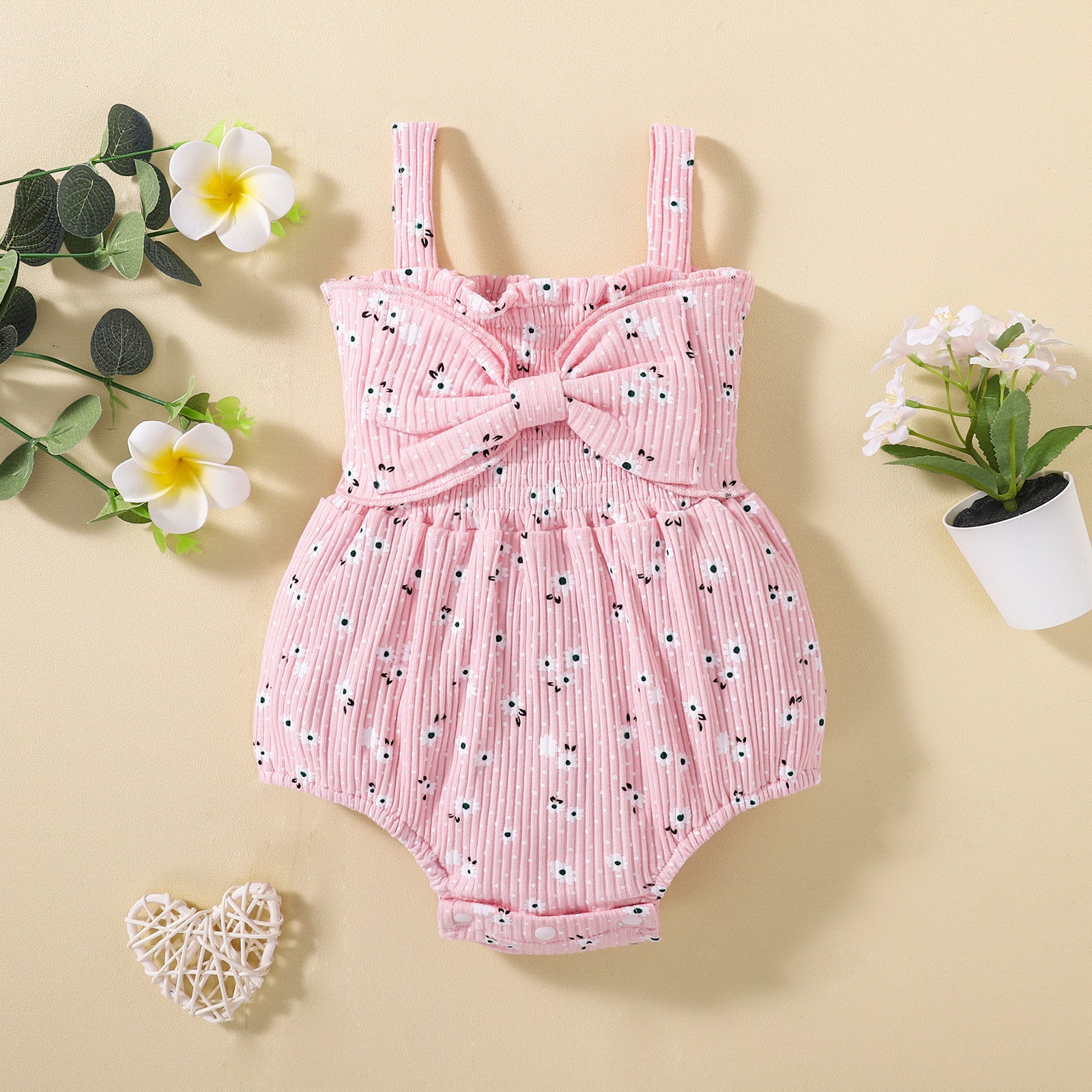 Sleeveless Summer Baby Romper Jumpsuit