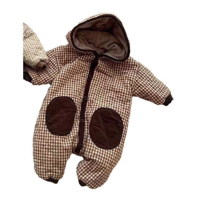 Baby Cotton Padded Jumpsuit Romper
