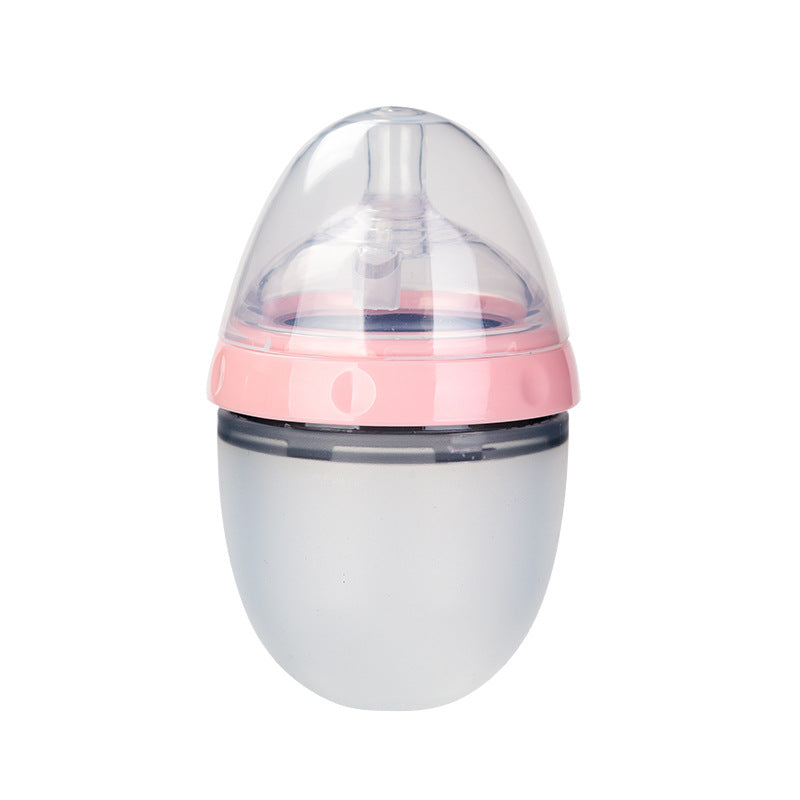 Baby Silicone Breast Milk Feeding Bottle