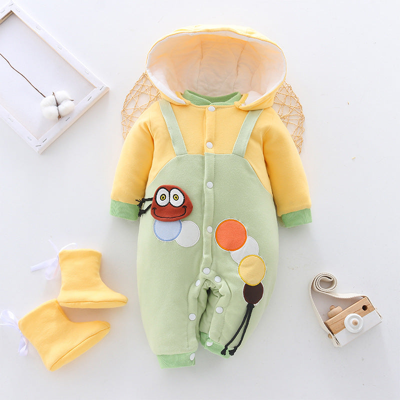 Baby Autumn Winter Thickened Onesies
