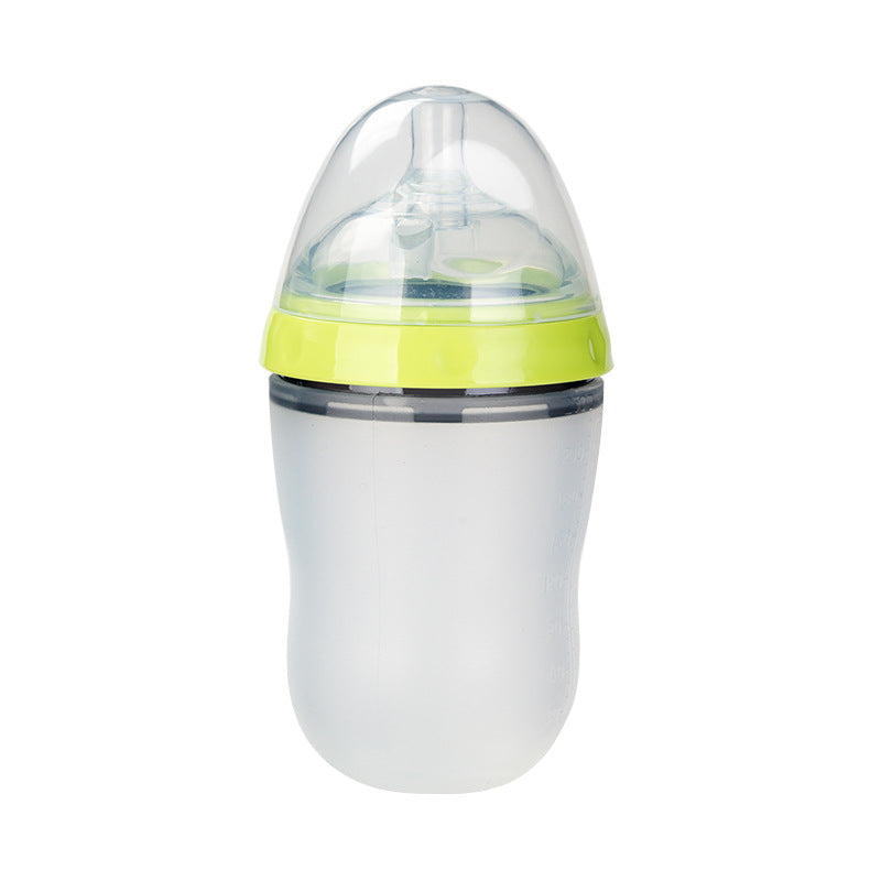 Baby Silicone Breast Milk Feeding Bottle