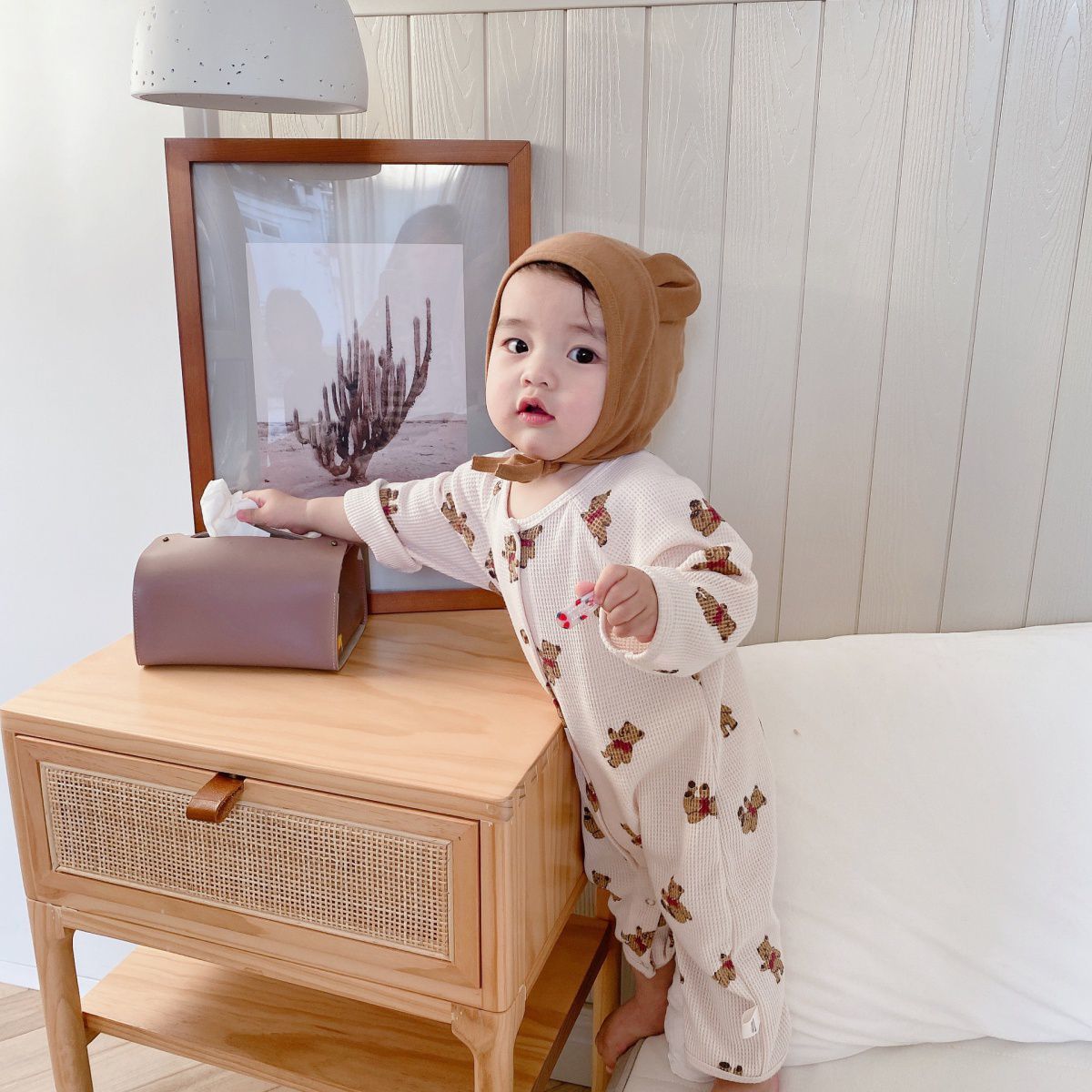 Baby One-Piece Romper Comfortable Home Pajamas