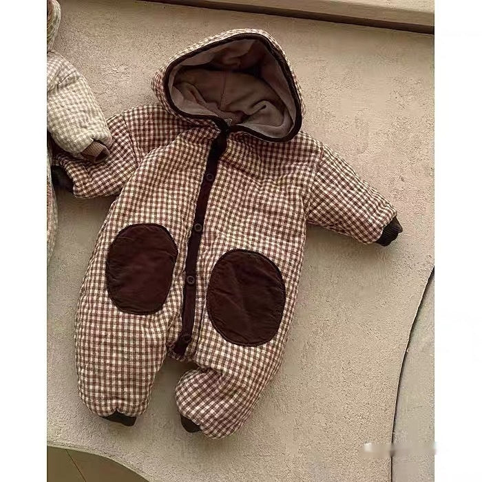 Baby Cotton Padded Jumpsuit Romper