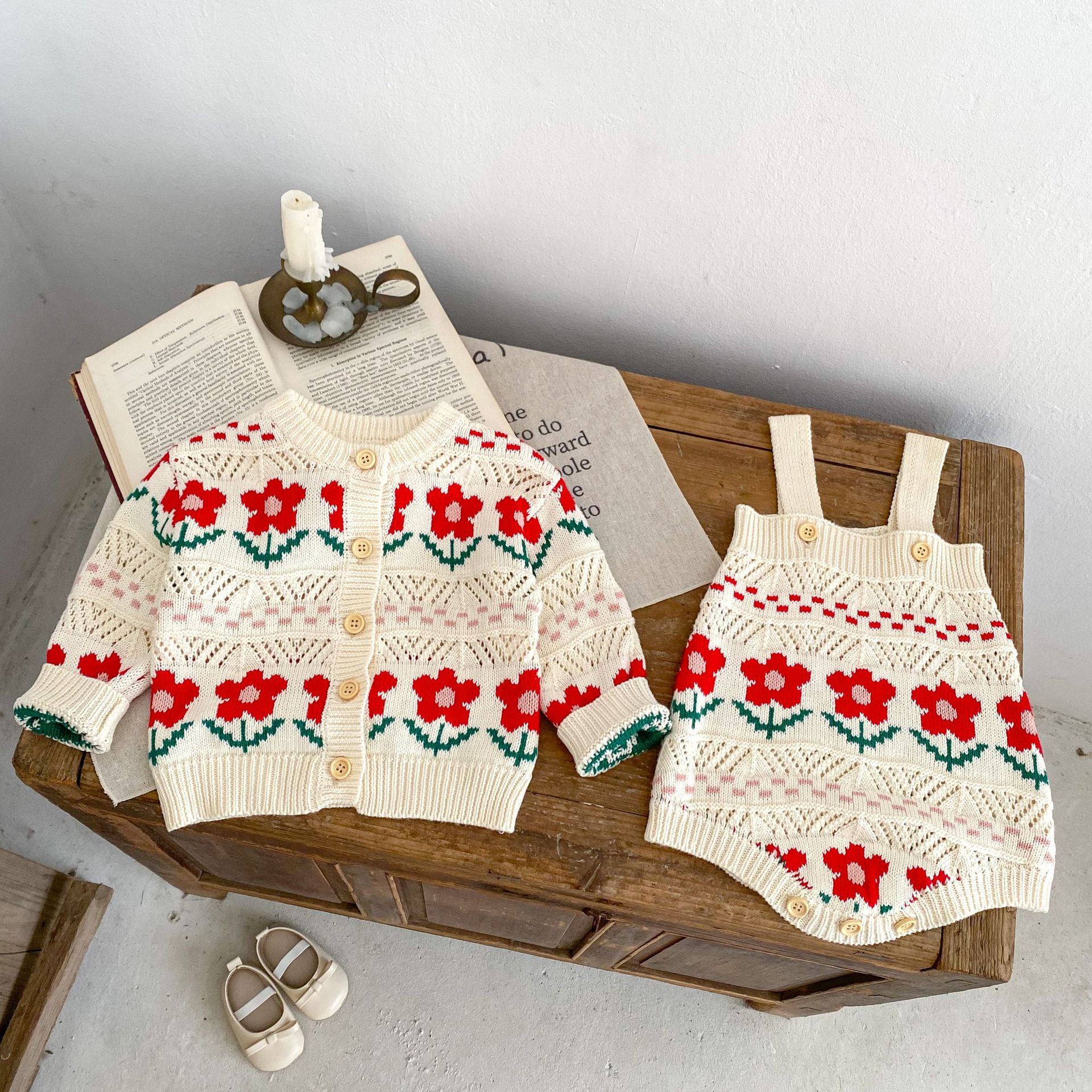 Baby Girl Autumn Sweater Cardigan Clothes