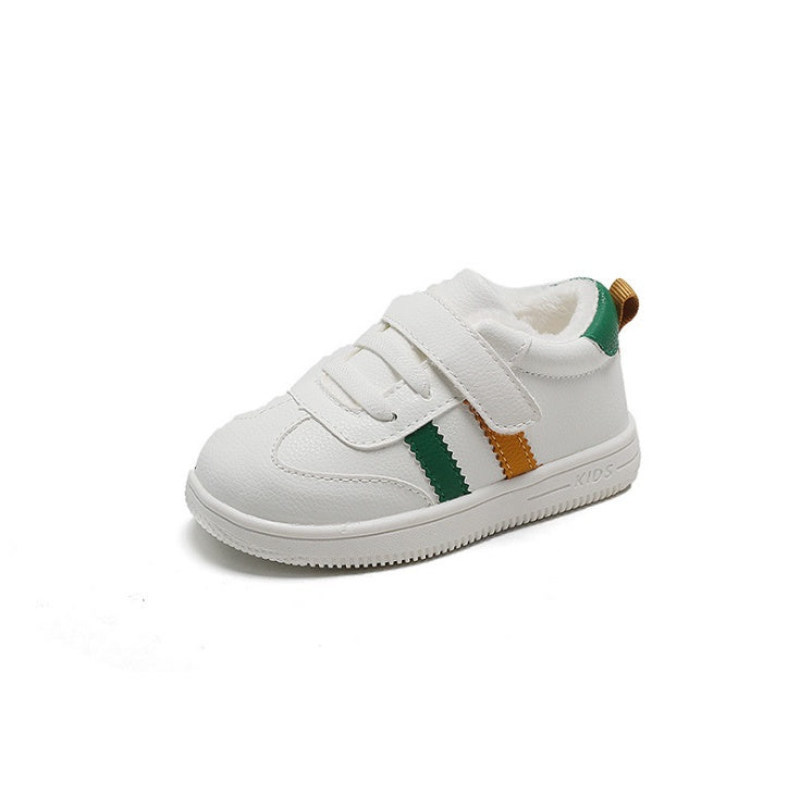 Baby Velcro Little White Shoes