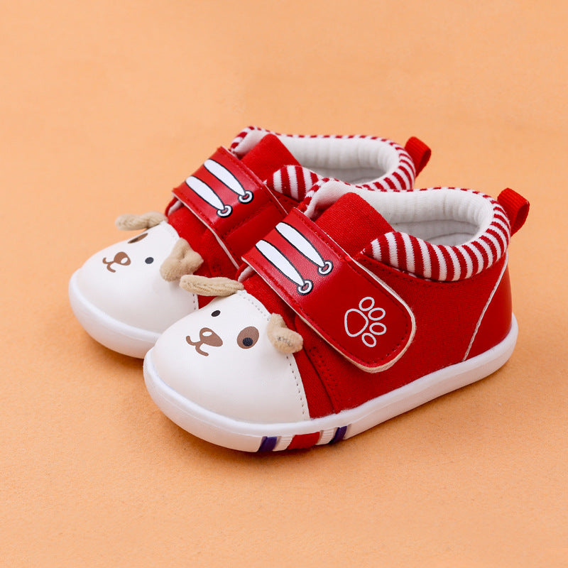 Baby Cartoon Non-Slip Toe Cap Toddler Shoes