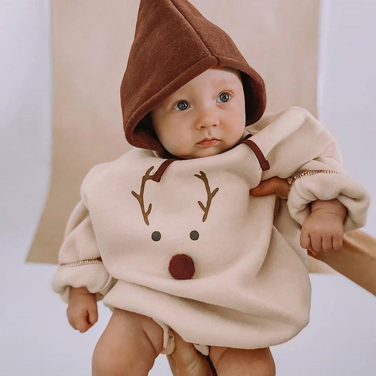 Christmas Baby Romper Winter Outfit