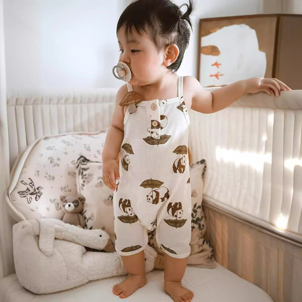Baby Waffle Jumpsuit Going Out Clothes